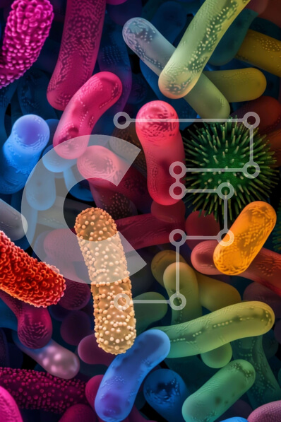 Download Colorful Microorganisms - Bacteria, Viruses, and Protozoa ...