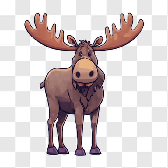 Moose Cartoon Images - Free Download on Creative Fabrica