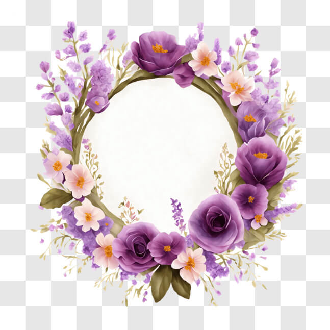 Rsuuinu Toile De Fond « Happy Mother's Day » - Motif Floral Rose Et Violet - Inscription Love