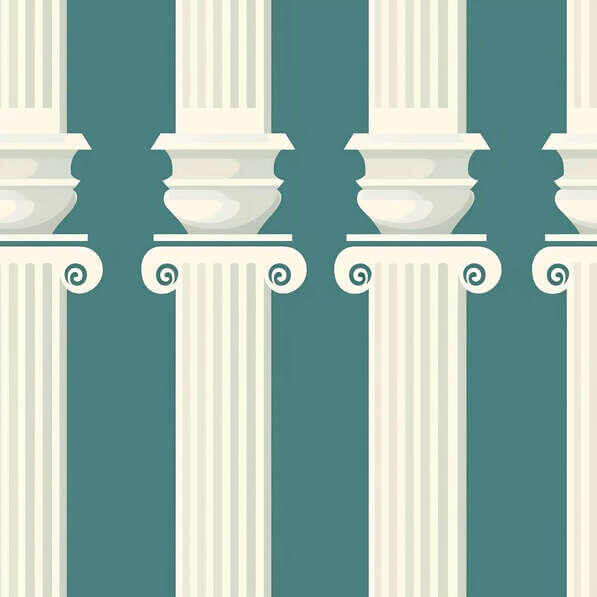 Download Seamless Pattern of Ancient Greek Temple Columns Patterns ...