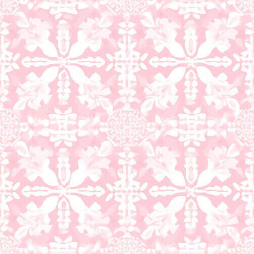 Download Pink and White Art Deco Style Floral Seamless Pattern Patterns ...
