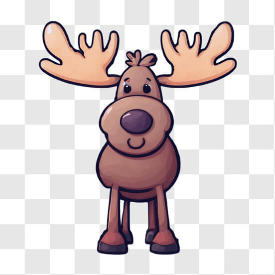 Moose Cartoon Images - Free Download on Creative Fabrica
