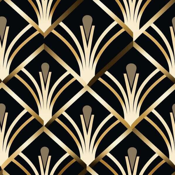 Download Black and Gold Geometric Seamless Pattern Patterns Online ...