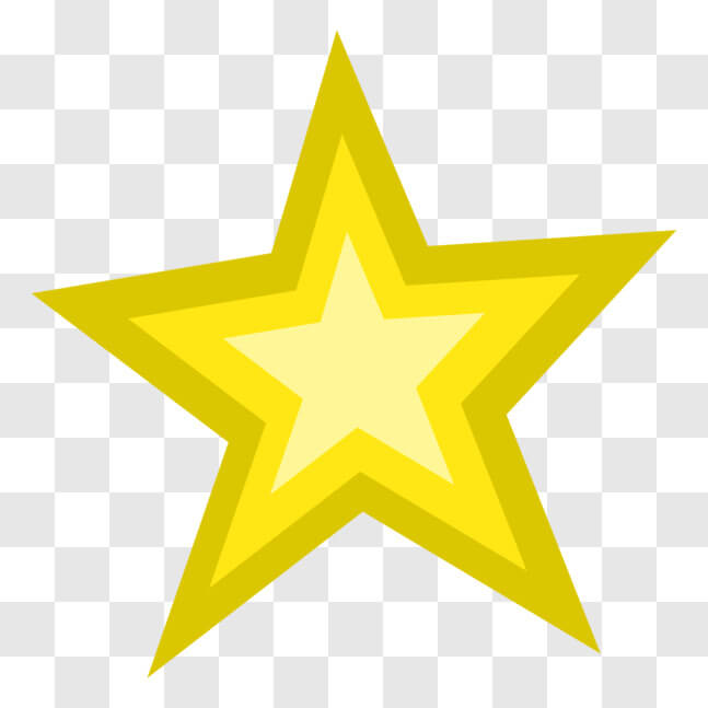 Download Yellow Star Clip Art for Various Uses PNGs Online - Creative ...