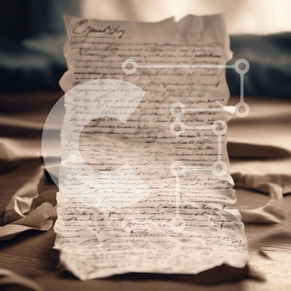 Download Vintage Old Letter and Crumpled Paper Stockphotos Online ...