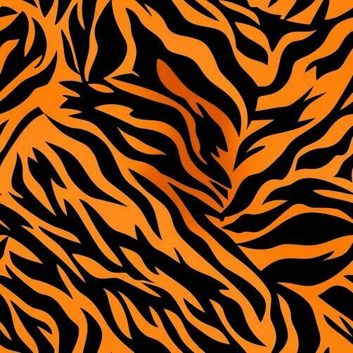 Orange and Black Tiger Print Background Orange and Black Tiger Print Background thumbnail
