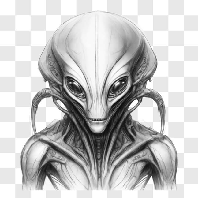 Emblema Decorativo De Metal En Forma De Cabeza De Alienígena