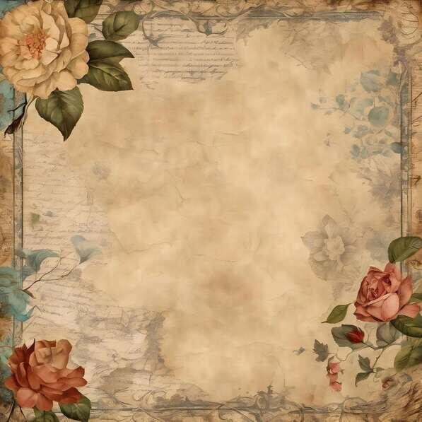 Central 23 Carta Regalo Floreale Vintage Rosa - 6 Fogli 70x50 Cm Con Targhette, Riciclabile FSC Per Compleanno E Matrimonio - 2