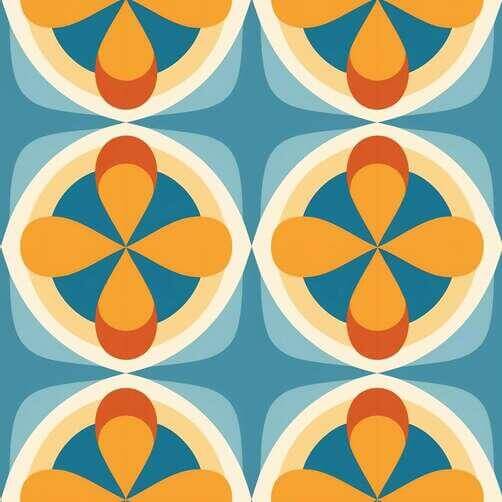 Vibrant Geometric Abstract Pattern with Circular Shapes Vibrant Geometric Abstract Pattern with Circular Shapes thumbnail