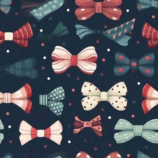 Download Colorful Bow Tie Seamless Pattern for Unique Outfits Patterns ...