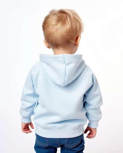 Boys White & Blue Sweatshirt With Leggings