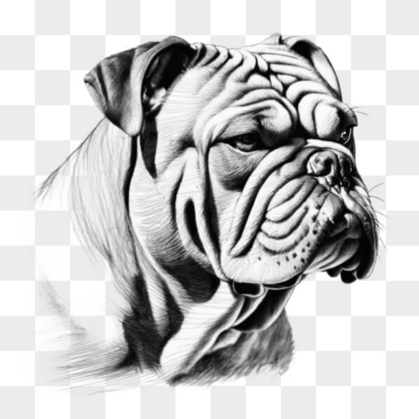 Blast The Bulldog : Housse De Tête De Club En Mode Bulldog Cool ! Marron/Blanc