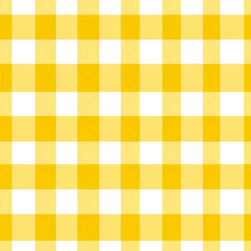 Yellow and White Gingham Checkered Tablecloth Yellow and White Gingham Checkered Tablecloth thumbnail