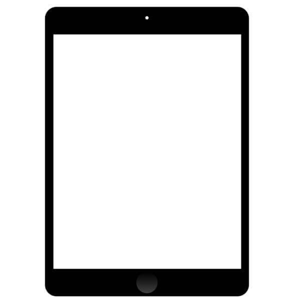 Download Black and White iPad Mockup with Blank Screen Frames Online
