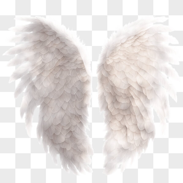 Download White Angel Wings on Black Background PNGs Online - Creative ...