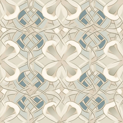 Seamless Geometric Pattern in Beige, Blue, and White Colors Seamless Geometric Pattern in Beige, Blue, and White Colors thumbnail