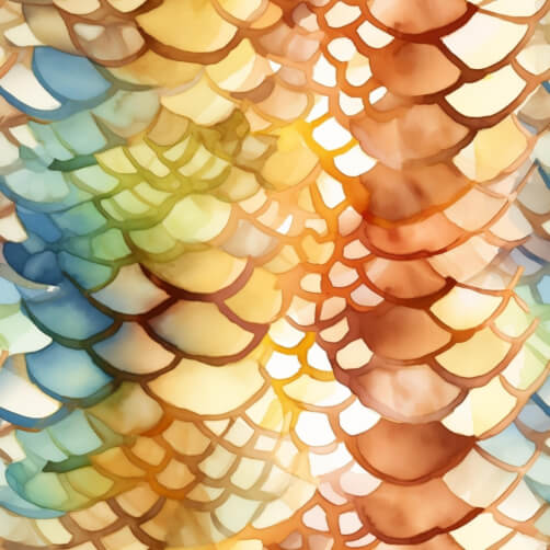 Colorful Abstract Fish Scale Pattern for Decorative Use Patterns Colorful Abstract Fish Scale Pattern for Decorative Use Patterns thumbnail