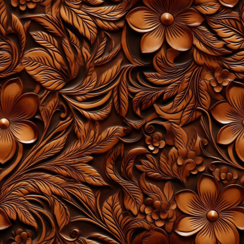 Seamless Brown Floral Pattern for Decorative Purposes Patterns Seamless Brown Floral Pattern for Decorative Purposes Patterns thumbnail