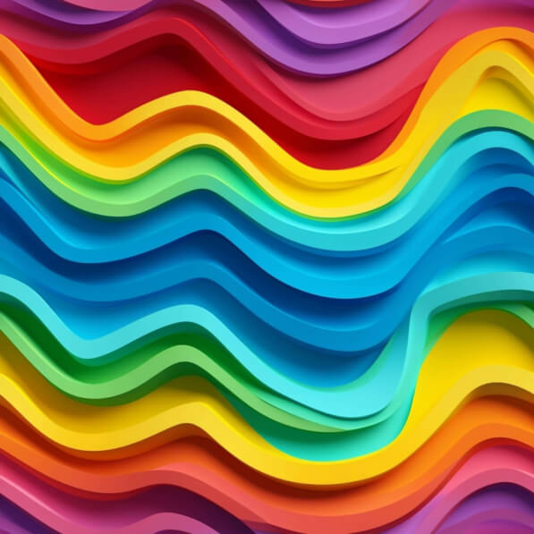 Colorfol Paper Background Download Colorful Paper Background with Rainbow Colored Waves Patterns ...