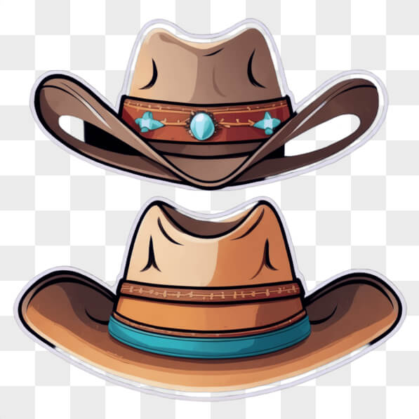 Download Stylish Cowboy Hats for Fashion and Decoration Cartoons Online ...