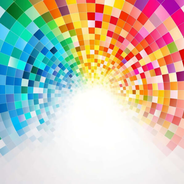 Download Colorful Mosaic Background with Squares in Different Colors ...