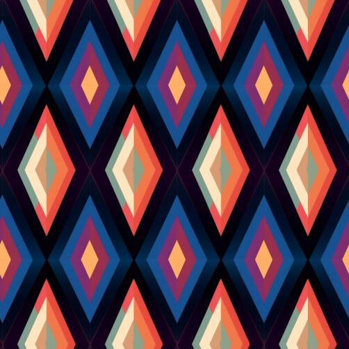 Download Colorful Floral Pattern on Dark Purple Background Patterns ...