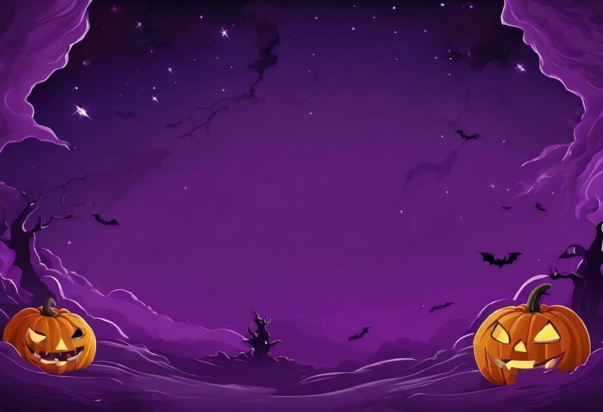 Download Halloween and Special Event Background with Jack-o-Lanterns ...