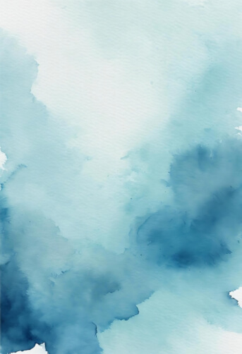 Blau-weißes Wolken-Aquarellgemälde Hintergründe thumbnail