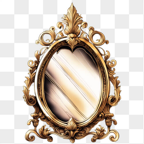 Gold Mirror PNG - Download Free & Premium Transparent Gold Mirror PNG ...