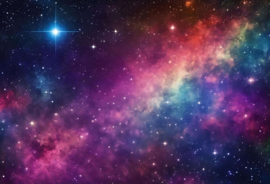 Download Colorful Starry Sky with Stars and Nebulas Backgrounds Online ...