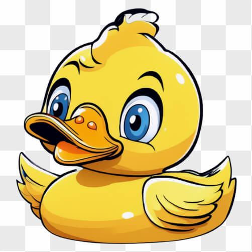 Yellow Duck Cartoon Images - Free Download on Creative Fabrica