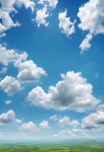Download Scenic Blue Sky and White Clouds Landscape Backgrounds Online ...