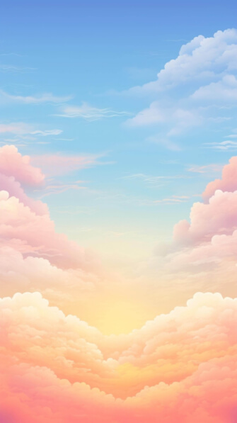 Download Vibrant and Colorful Sky with Clouds Backgrounds Online ...