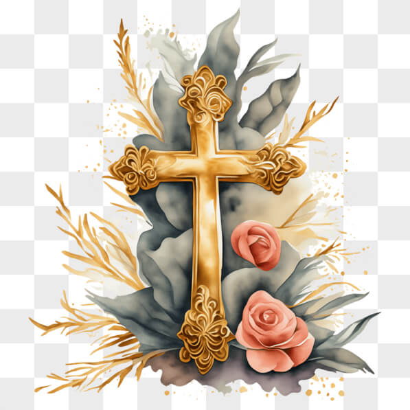 Gold Cross PNG - Download Free & Premium Transparent Gold Cross PNG ...
