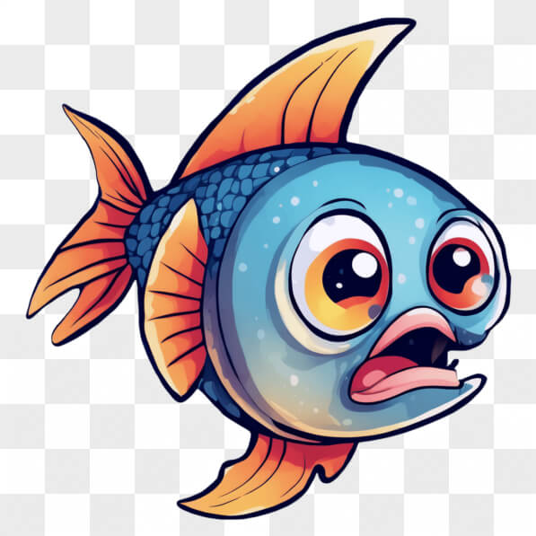 Download Angry Cartoon Fish Cartoons Online - Creative Fabrica