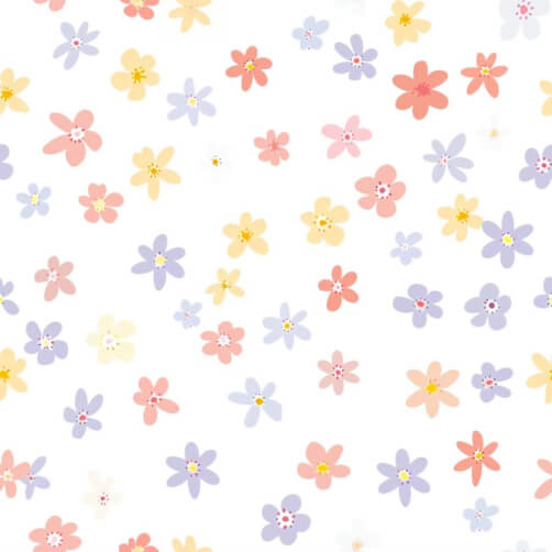 Download Seamless Flower Pattern Patterns Online - Creative Fabrica