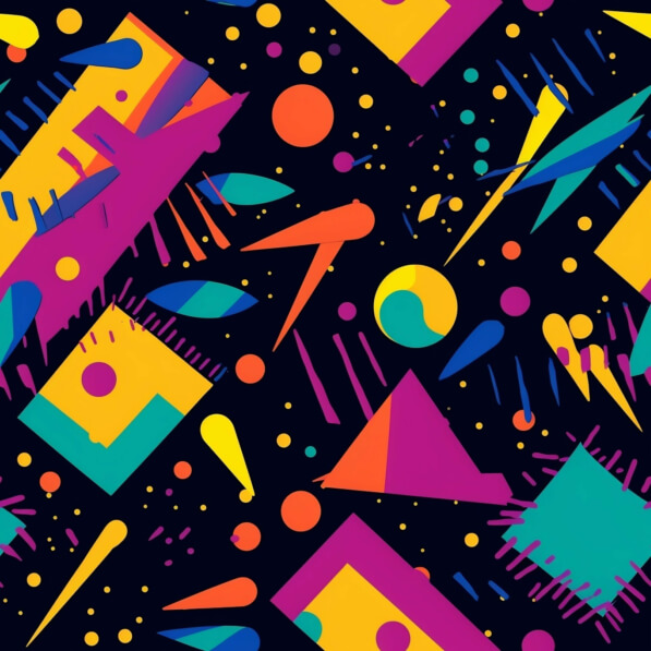 Download Colorful Abstract Pattern with Geometric Shapes Patterns ...