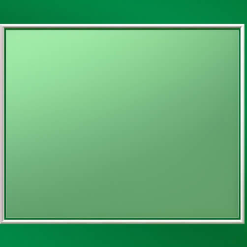 Empty Green Frame