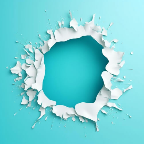 Blue Background with Hole for Creative Activities Blue Background with Hole for Creative Activities thumbnail