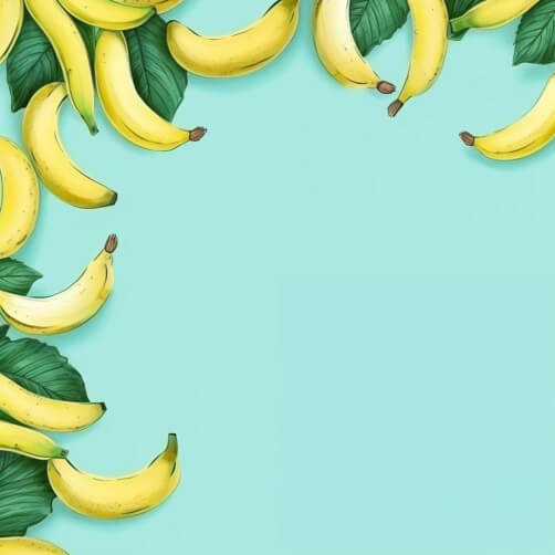 Frame of Bananas and Various Fruits Frame of Bananas and Various Fruits thumbnail