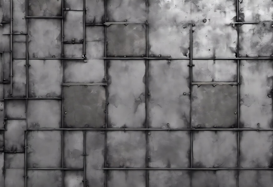 Download Metal Wall with Squares and Rivets Backgrounds Online