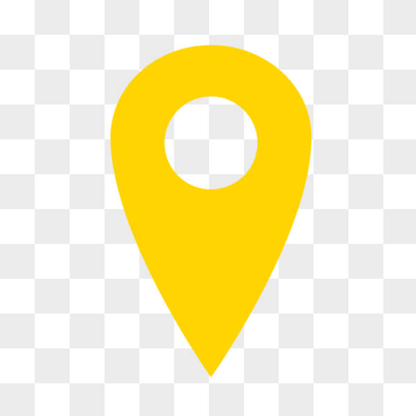 Download Yellow Location Marker PNGs Online - Creative Fabrica