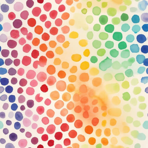 Colorful Watercolor Pattern with Dots Patterns Colorful Watercolor Pattern with Dots Patterns thumbnail
