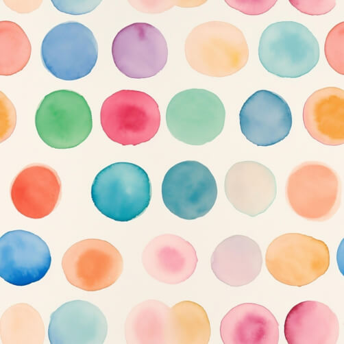 Colorful Watercolor Dots Pattern Patterns Colorful Watercolor Dots Pattern Patterns thumbnail