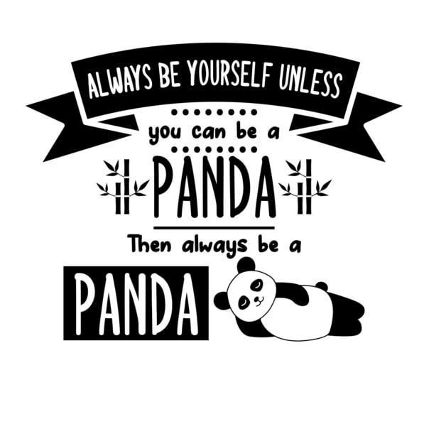 Download Motivational Black and White Image: Always Be Yourself Quotes