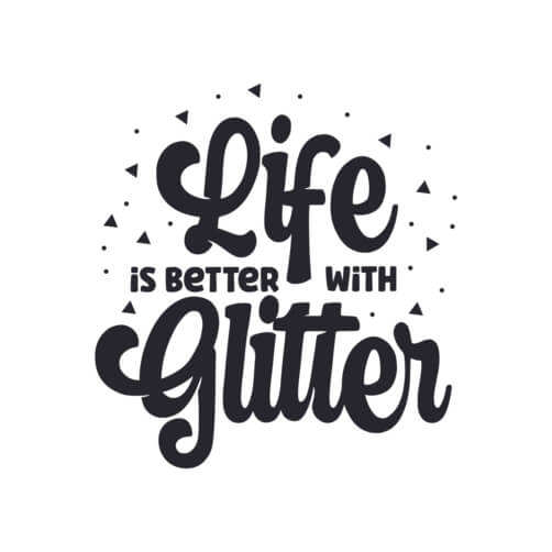 Collezione Di Adesivi Con Lettere Nere E Cazioni Da Insegnante