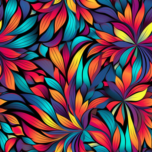 Buntes Blumenmuster Buntes Blumenmuster thumbnail
