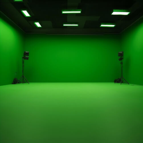 Green Screen Room Setup