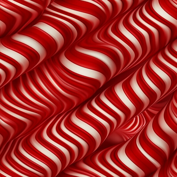 Lot De 24 Pics De Sapin De Noël Bouclés En Forme De Canne à Sucre Rose