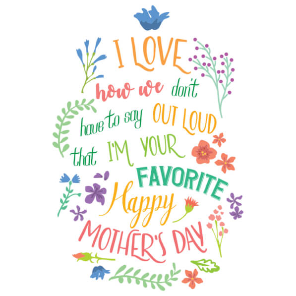 Download Colorful Mother's Day Card with Loving Messages Quotes Online ...